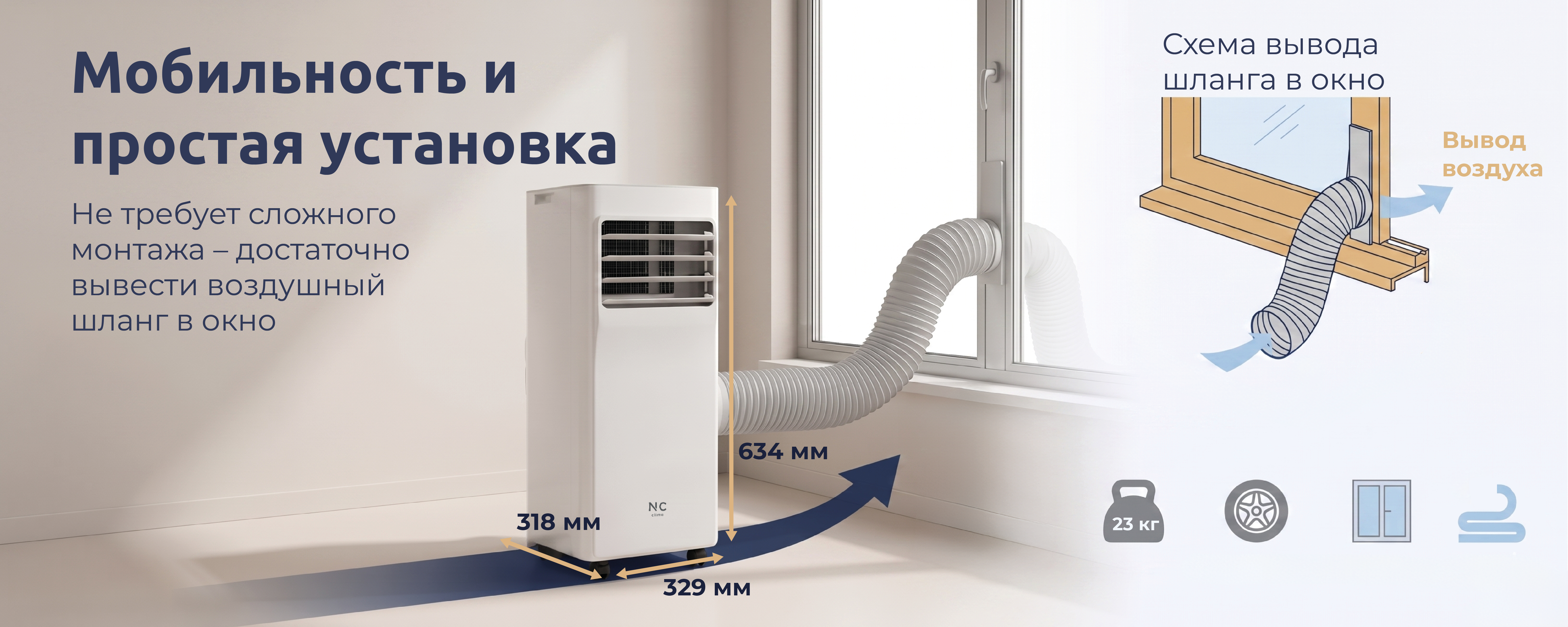 Эко Режим в Nc-clima Skycold NS/NU-12EHBIw1